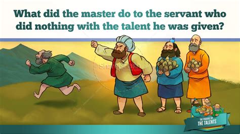 The Parable Of The Talents Kids Bible Story Kids Bible Stories