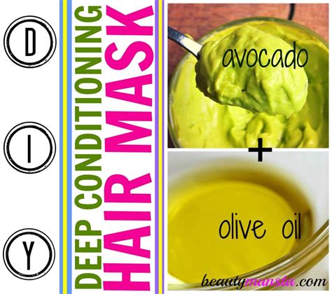 Olive Oil And Avocado Are Perfect Deep Conditioning Hair Mask Ingredients To Restore Dull Hair