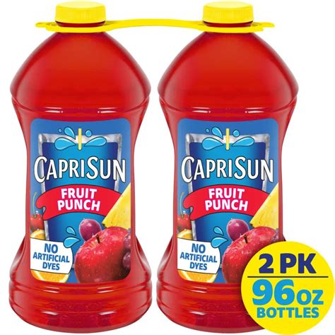 Capri Sun Fruit Punch Flavored Drink 96 Fl Oz 2 Pk