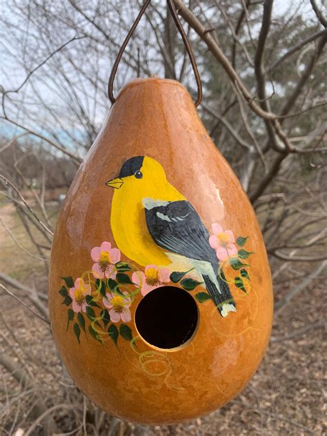 This Handmade Birdhouse Gourd Will Be The Perfect Addition To Your