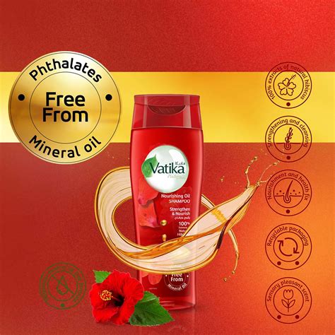 Vatika Naturals Nourishing Oil Hibiscus Shampoo Saudi Arabia Dabur International