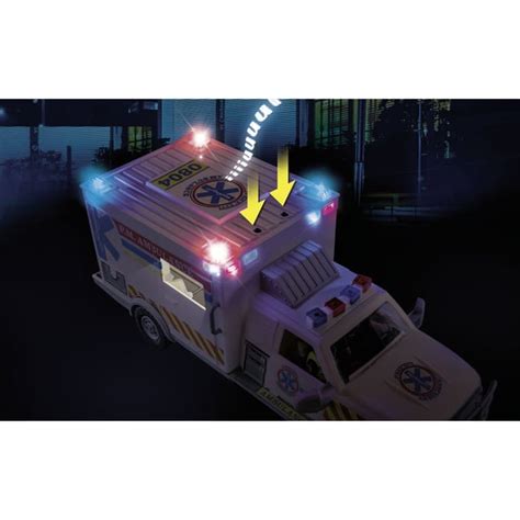 Playmobil City Action Ambulance Avec Secouristes Et Bless