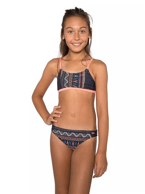 PROTEST Mädchen Bikini Isabel JR blau