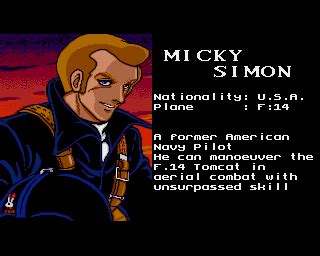 Screenshot Of U N Squadron Amiga Mobygames