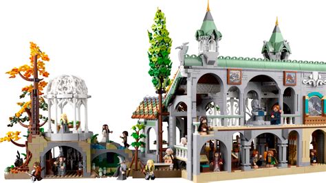 piece rivendell lego set takes    lord   rings