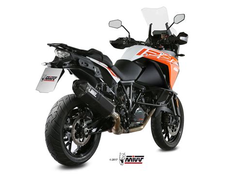 Scarico KTM 1290 SUPER ADVENTURE R S T Mivv Speed Edge Inox Nero