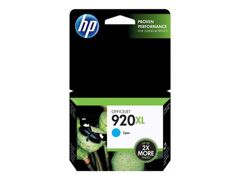 HP 920 XL Błękitny Tusz Oryginalny CD972AE 12060939725 oficjalne