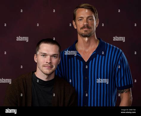 casey  johnson left joel kinnaman pose   portrait  promote