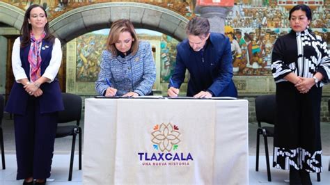 Tlaxcala Y Telet N Firman Convenio De Colaboraci N Para Construcci N De