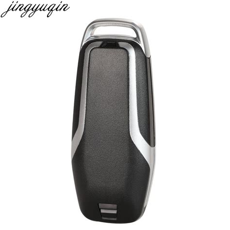 Jingyuqin Remote Smart Car Key Case Shell For Ford Mustang Edge