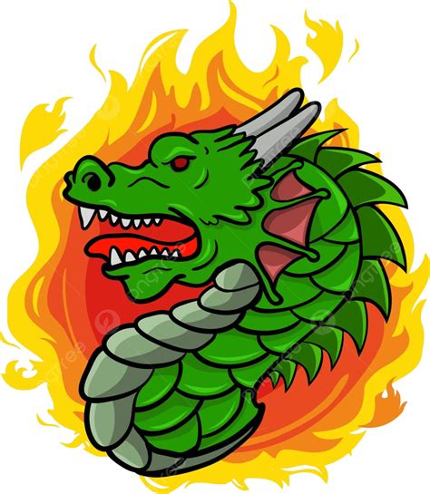 Green Fire Dragon