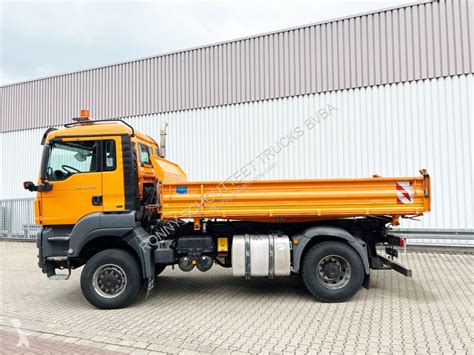 Used Man Three Way Side Tipper Truck Tgs X Bl Tgs