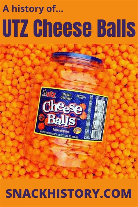 UTZ Cheese Balls - Snack History