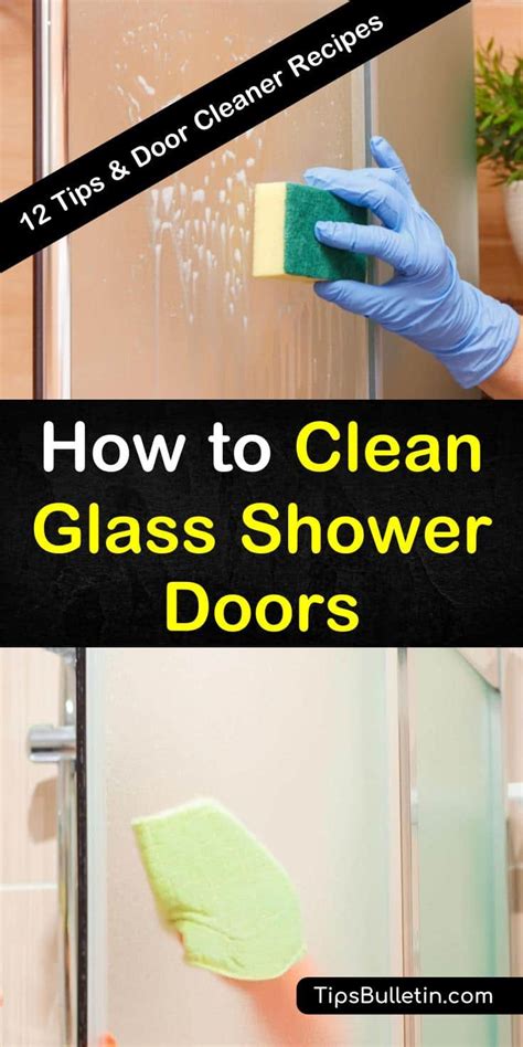 12 Brilliant Ways To Clean Glass Shower Doors