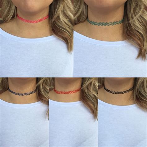 Were Taking It Back To The 90s With These Trendy Tattoo Chokers And