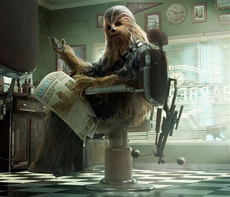 UNUSUAL HAIRCUT - CHEWBACCA :: Behance