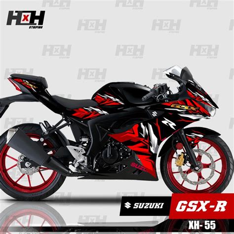 Jual Stiker Striping Variasi Semifull Gsx R Gsx R Desain Xh