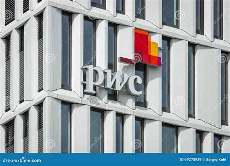 The Logo Of PricewaterhouseCoopers. Editorial Stock Image - Image: 69378939