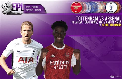 Tottenham Vs Arsenal Preview Team News Stats And Key Players