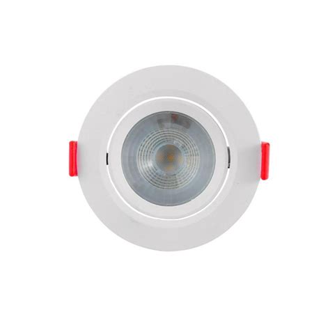 Spot 12W Redondo Eco LED Direcional 6500K Branco Frio Bivolt Shopee