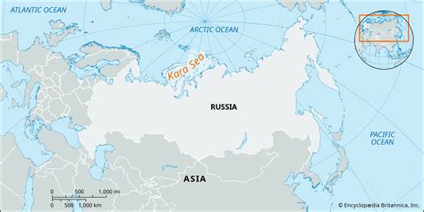 Kara Sea | Map, Facts, & Temperature | Britannica