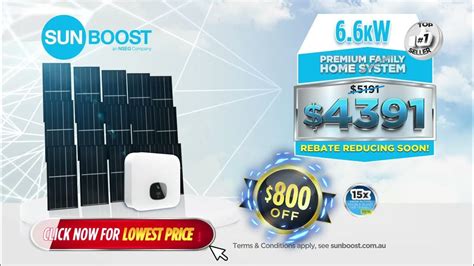 Limited Time Solar Deal Save Big With Sunboost Youtube