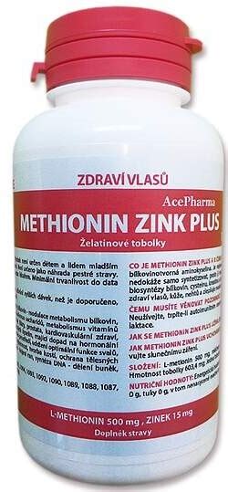 Acepharma Methionin Zink Plus Tob Skladem Benu Cz