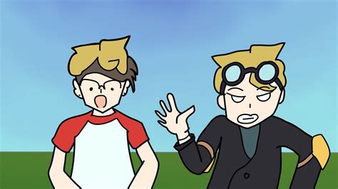 Dantdm And Tommyinnit Meet Animated Youtube