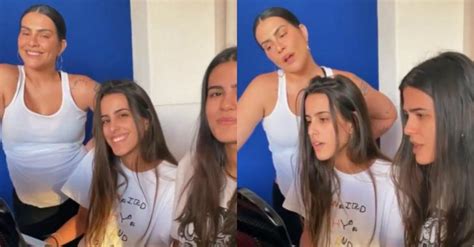 Vídeo filhas de Glória Pires cantam e a atriz registra o momento