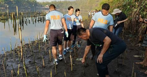 Ternate Residents Hail Pnp For Leading Mangrove Planting Philippine