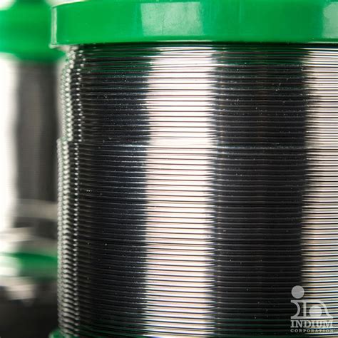 Indium Wire Solder Wire Solders Products Made By Indium Corporation