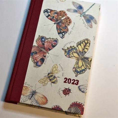 Agenda Mariposas Grande Betula Encuadernaci N