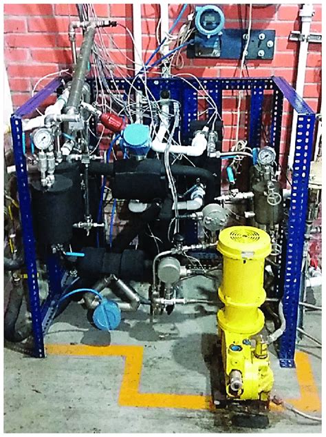 Developed absorption cooling machine. | Download Scientific Diagram