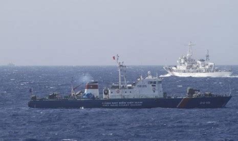 China Gelar Latihan Militer Di Perairan Laut China Selatan