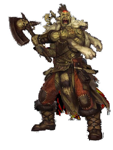 Half Orc Barbarian Art Png Download Half Orc Barbarian Art | Images and Photos finder