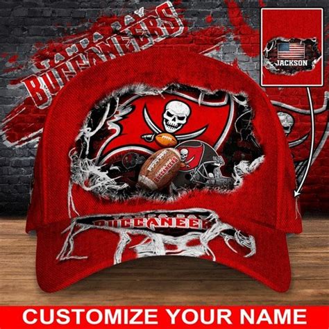 Buccaneers Custom Adjustable Hat – US Sports Nation