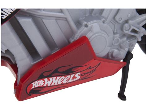 Moto De Brinquedo Hot Wheels Fire Road Roda Livre Candide