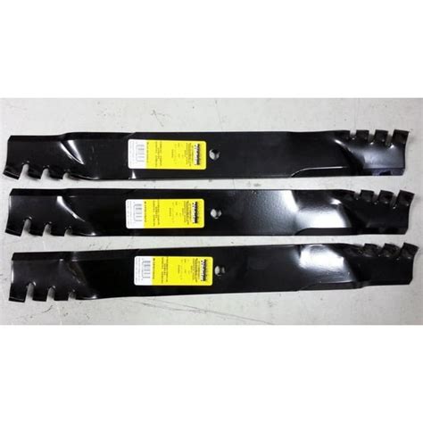 5061827 Set Of 3 Heavy Duty To Fit Ferris 44 Predator Mulching Lawnmower Blades