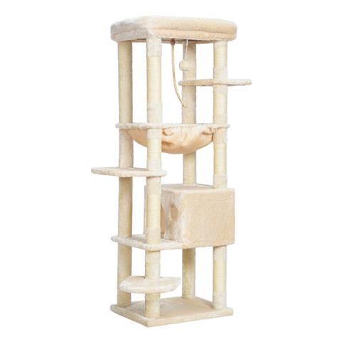 Heybly Cat Tree For Large Cats 20 Lbs Heavy Duty 60 Inches Xxl Cat