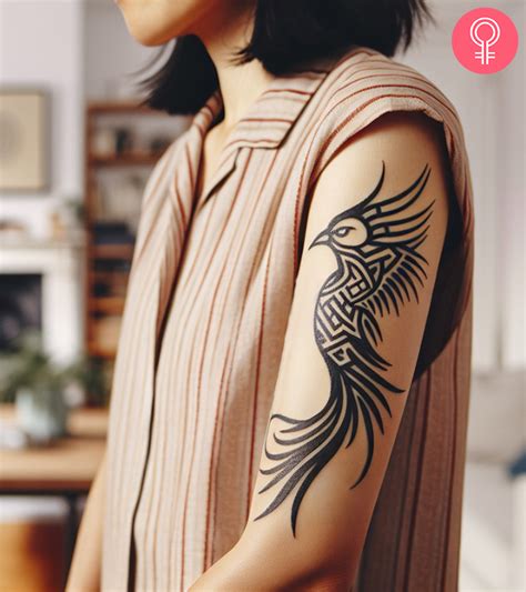 Explore 8 Tribal Phoenix Tattoo Ideas With Meaning