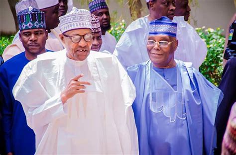 Pictures Videos Atiku Visits Buhari In Daura Vanguard News