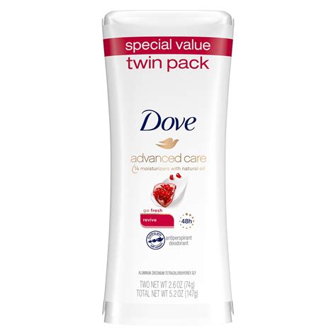 Dove Advanced Care Antiperspirant Deodorant Stick Revive For 48 Hour