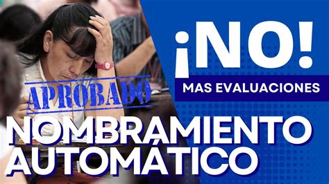 Atencion Nombramiento Automatico Para Contratados Youtube