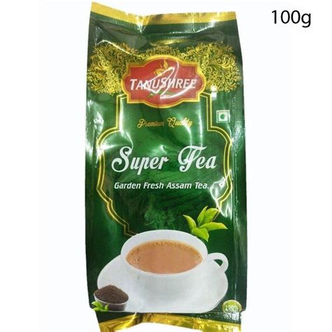 Packet 100g Tanu Shree Super Garden Fresh Assam Tea Granules At Rs 140packet In Bareilly