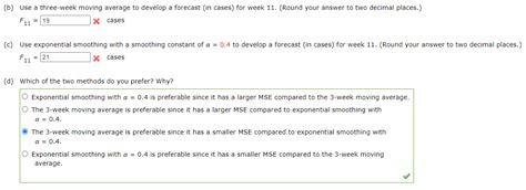 Solved The weekly demand (in cases) for a particular brand | Chegg.com 