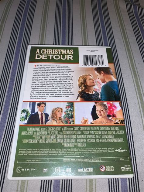 A Christmas Detour Dvd Hallmark Candace Cameron Bure Paul