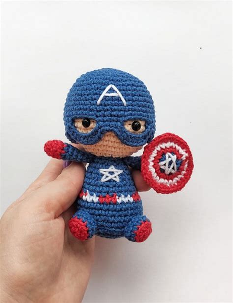 Crochet Captain America Amigurumi Patterns - All Crafts