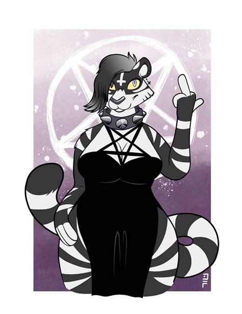 Big Tiddy Goth Kitty — Weasyl