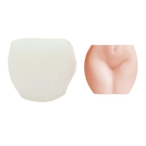 Onnpnn Hip Shape Candle Mold Nude Ass Clay Molds Human Bodys Silicone