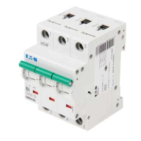 Eaton Embh Memshield Module Triple Pole Type B Miniature Circuit